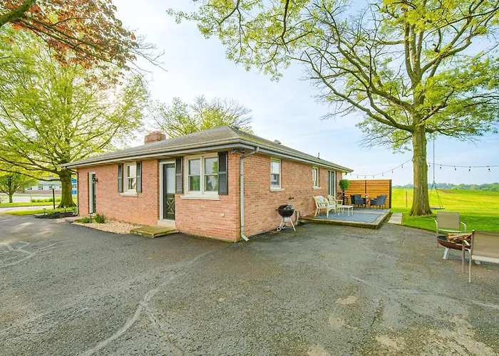 3 Mi To Dutch Wonderland: Serene Home W/ Deck